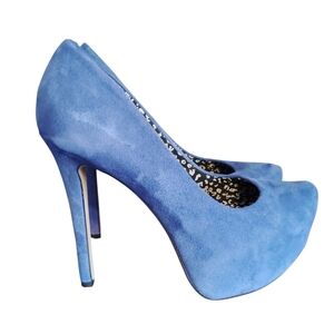 Jessica Simpson Heels size 6M Americana Blue